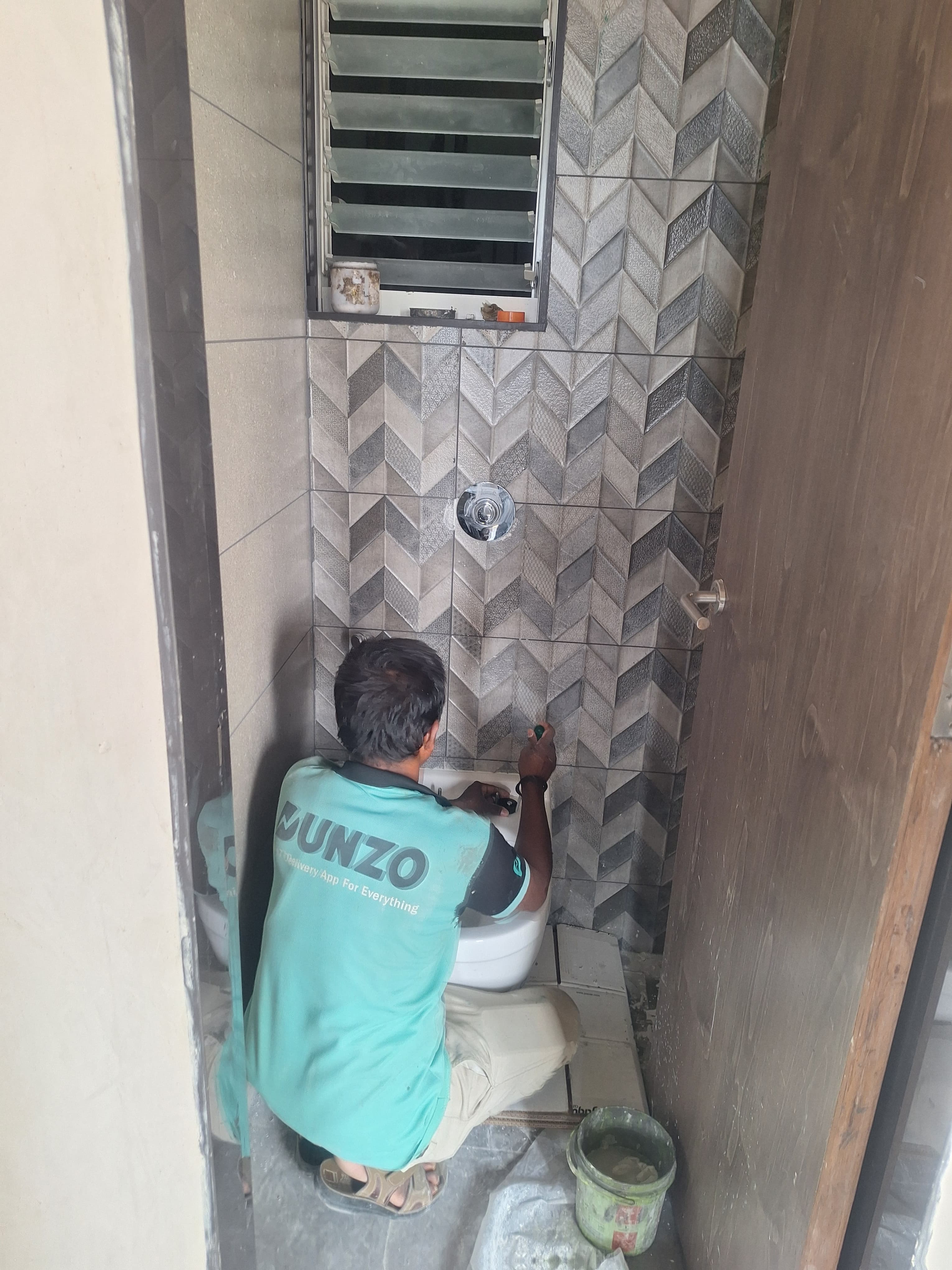 High-rise plumbing site work project 13 in Mumbai